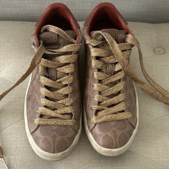 Women’s Coach Sneakers 8 (not outlet) - Picture 1 of 5